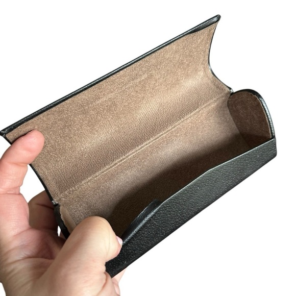 Burberry Black & Tan Check Glasses Case - Picture 2 of 4